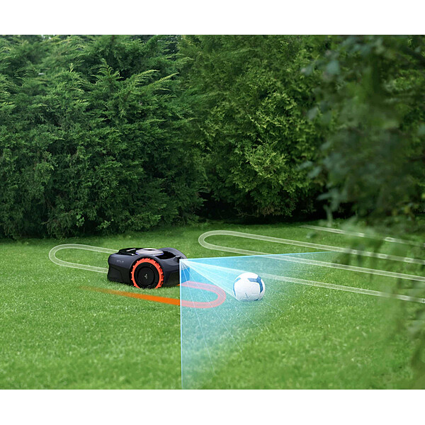 Identifies obstacles scaled