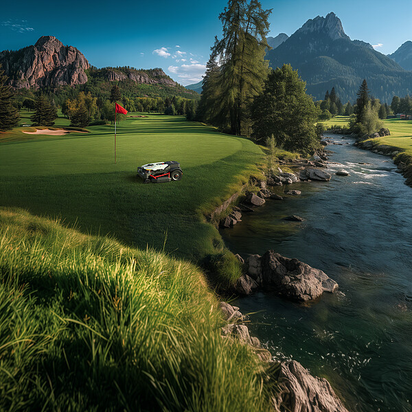 Golf green river 2 psd